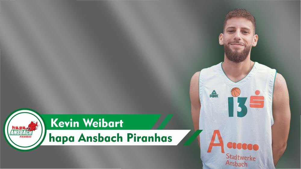Kevin Weibart Basketball Spieler Von Hapa Ansbach