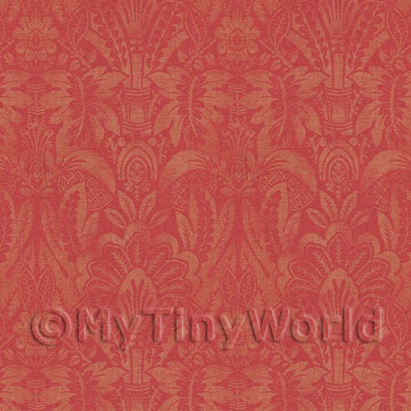 Terms Dolls House Miniature Wallpaper Period Style Gold Design