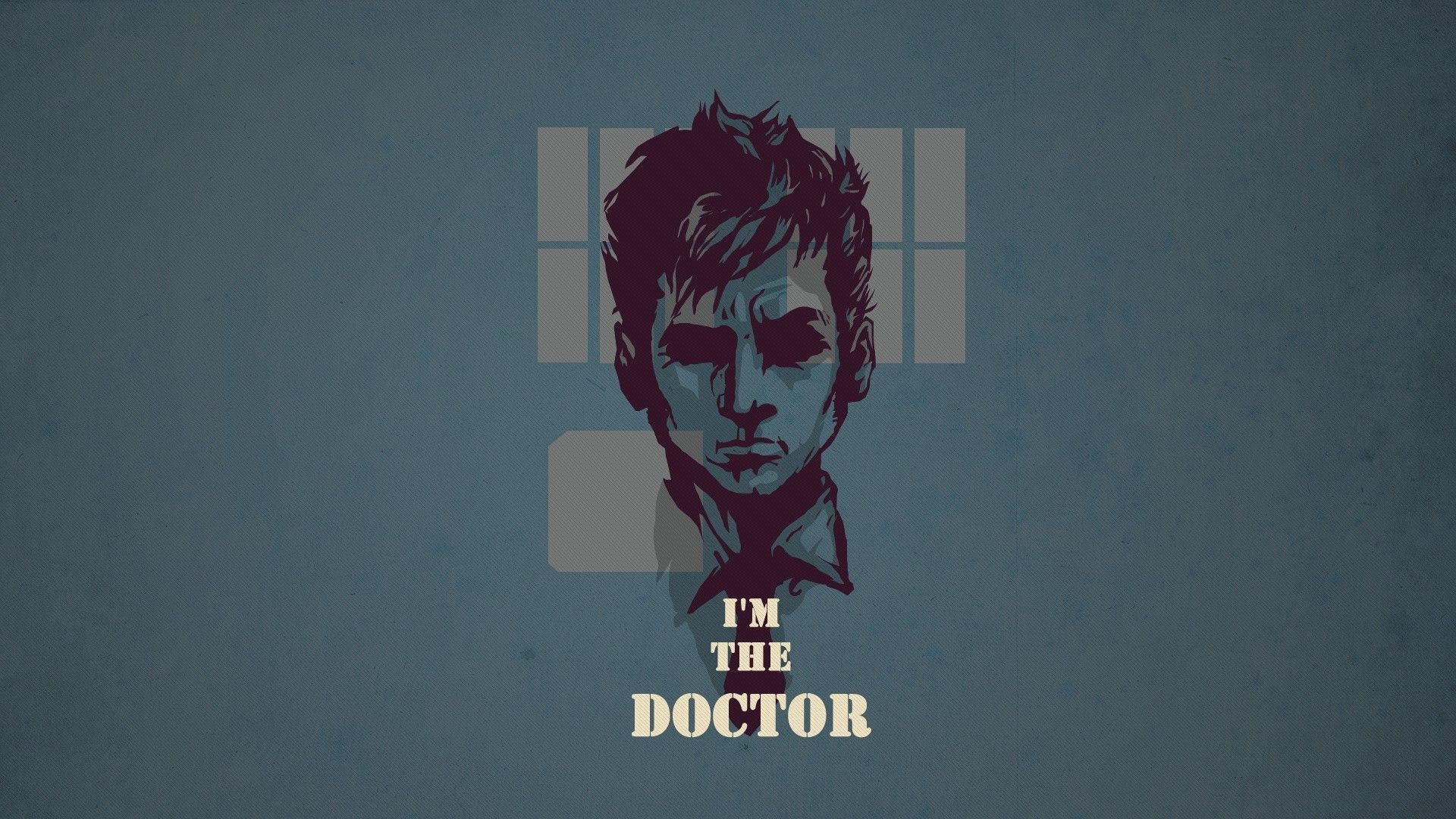 Minimalistic Text Artwork Doctor Who Simple Background