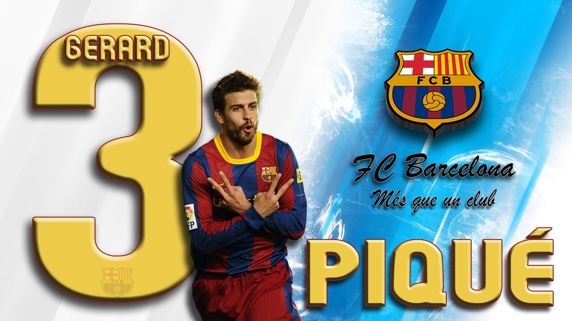 Gerard Pique Football Wallpaper Background And Picture