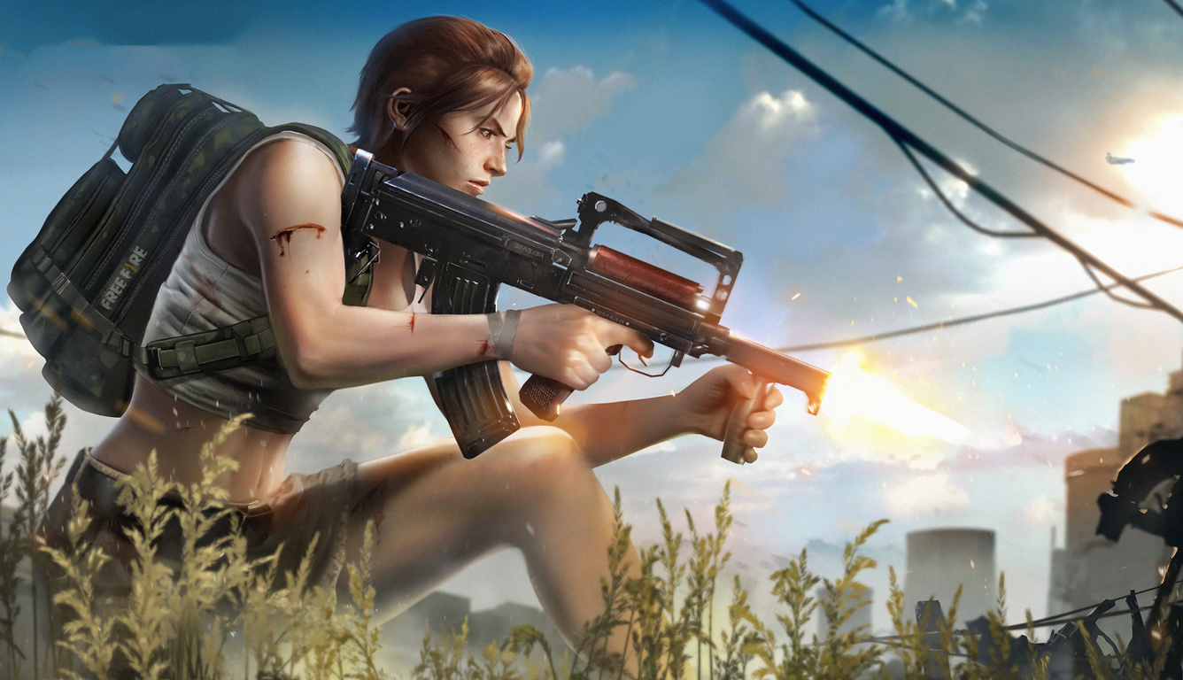 Garena Fire Game 4k Laptop HD Wallpaper Image