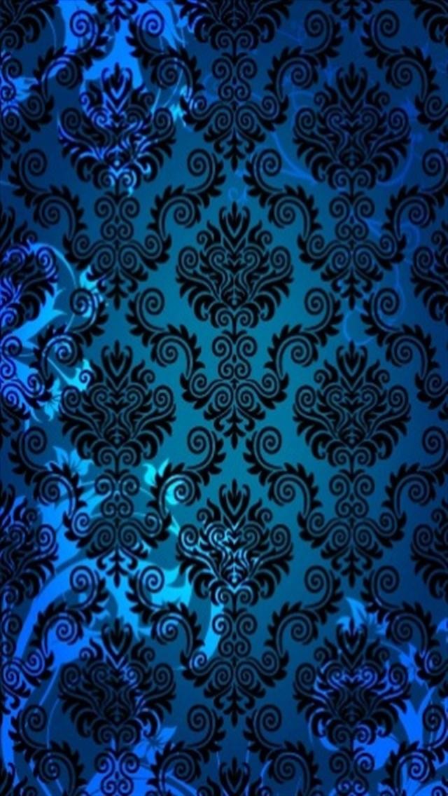 Blue Wallpaper iPhone HD Area