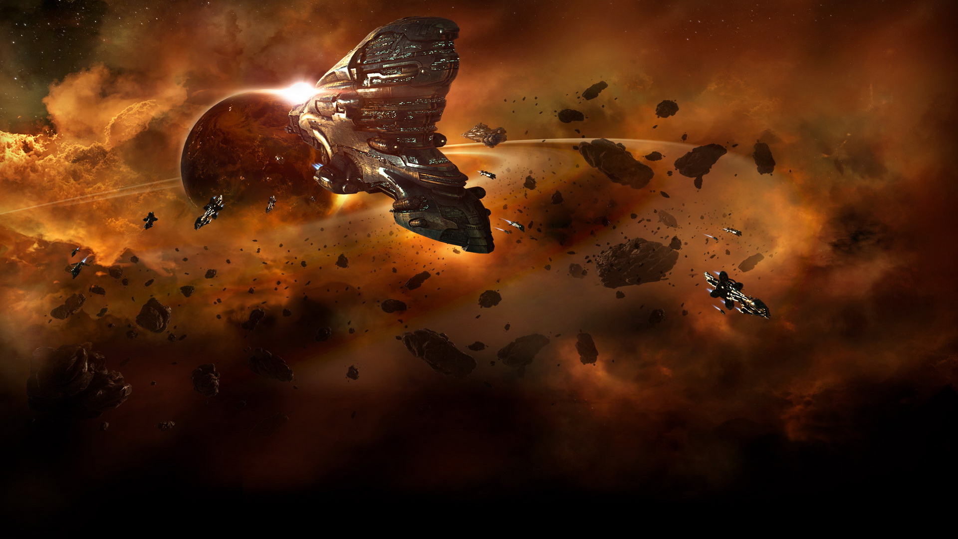 Eve Online Official Background Wallpaper Game HD Video