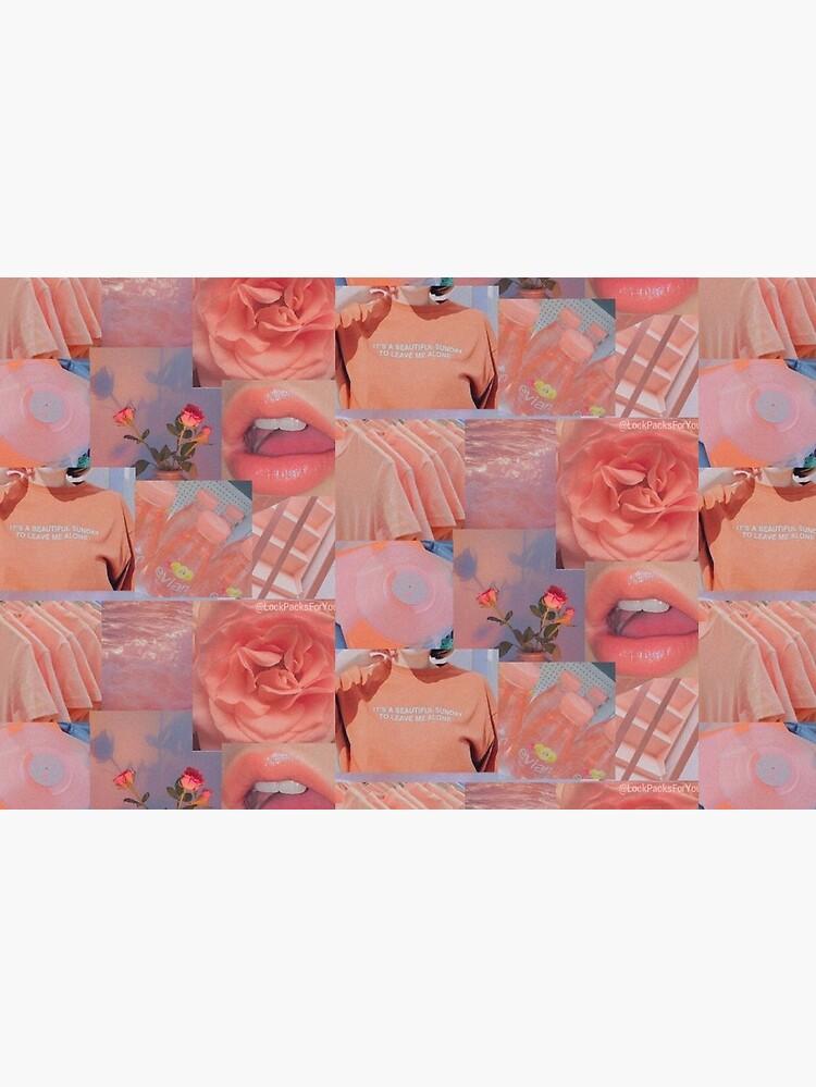 Soft Girl Pink Aesthetic Collage Laptop Skin For Sale By Cloudy