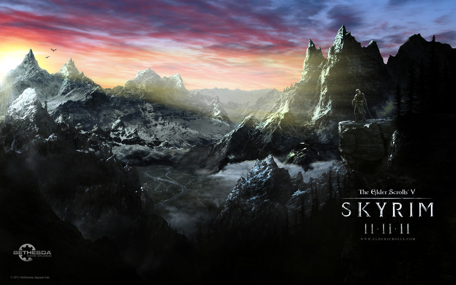 Games Wallpaper Tes V Skyrim Landscape