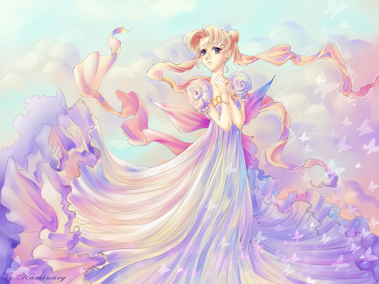 Princess Serenity Sailor Moon Crystal Wallpaper
