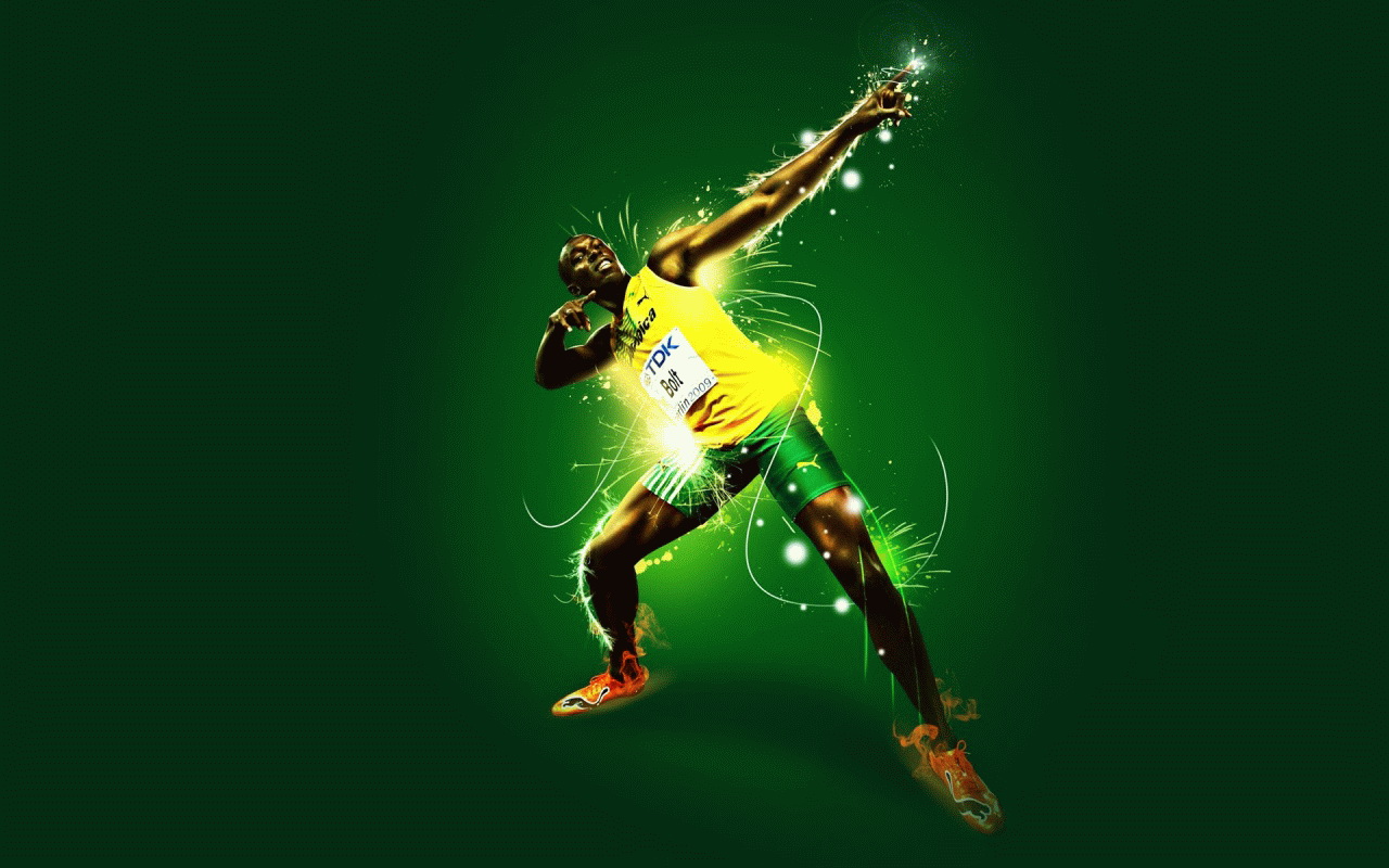 Usain Bolt Wallpaper HD Background Wallpaperin4k