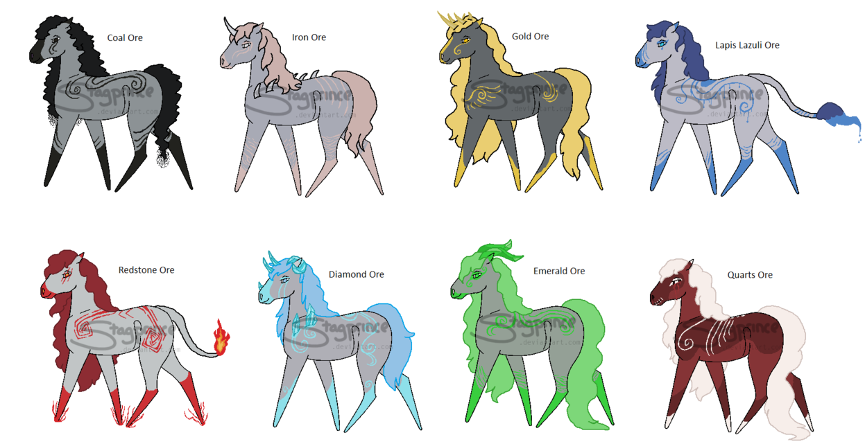 Minecraft Adopts By Gilded Hart Stables
