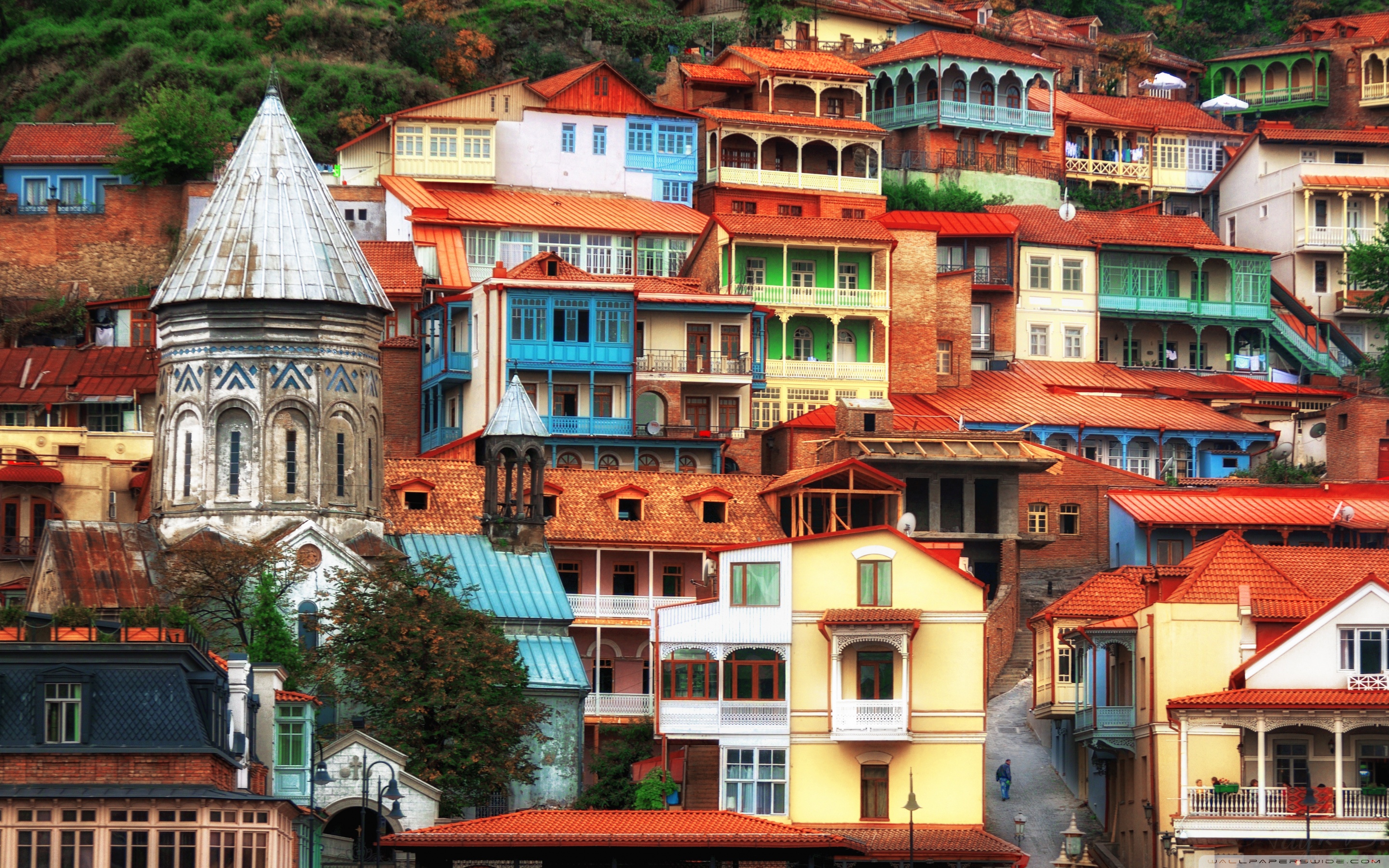 Georgia Tbilisi UltraHD Wallpaper Printed