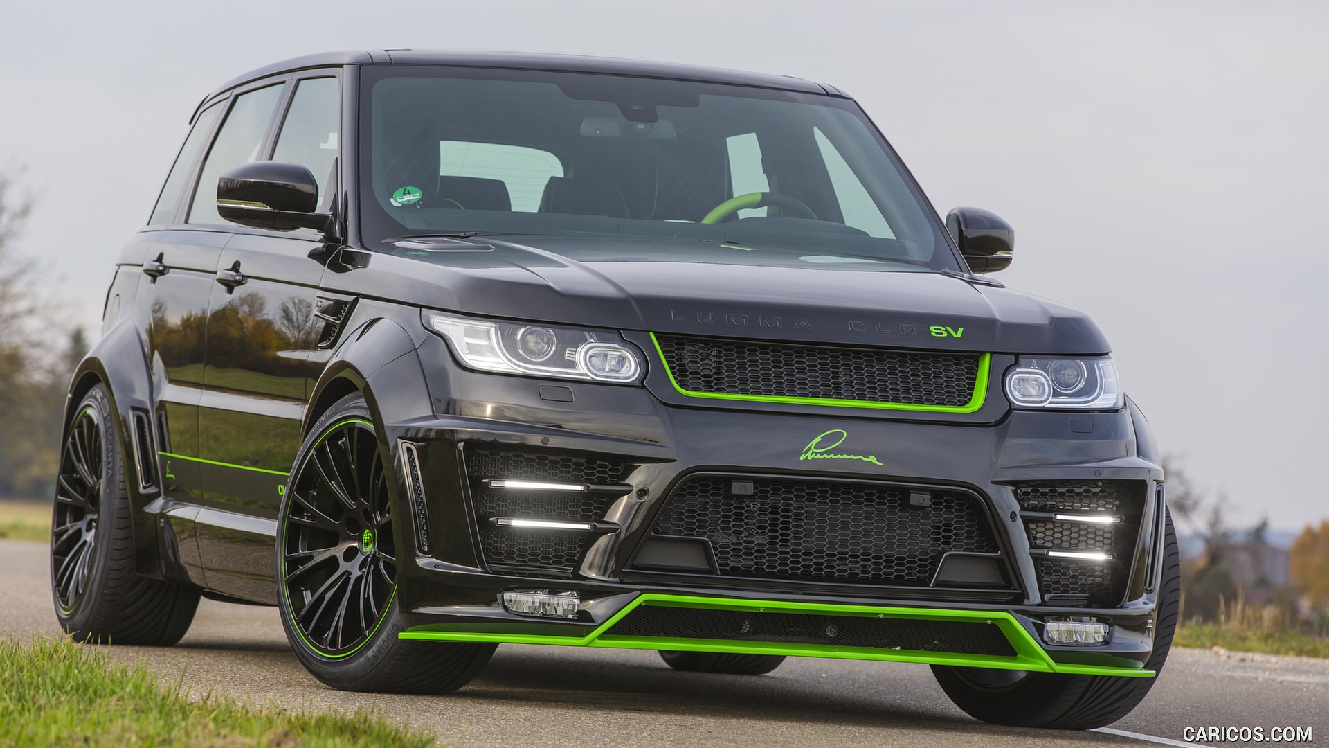 Lumma Clr Sv Range Rover Sport Front HD Wallpaper