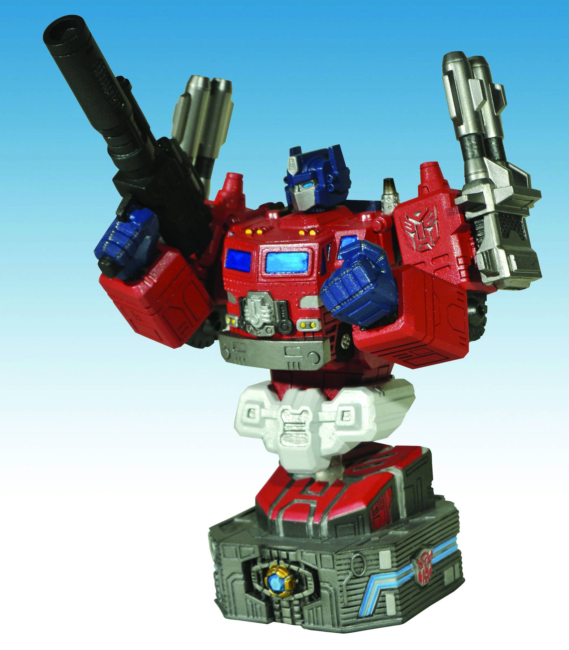 Transformers Powermaster Optimus Prime Diamond Select Bust Official