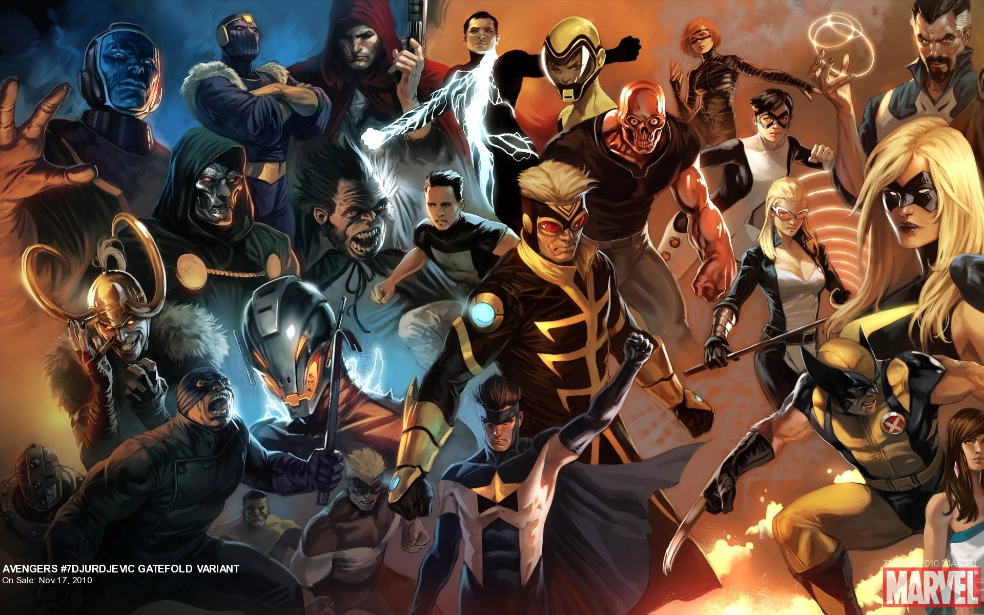 Avengers Djurdjevic Gatefold Variant Part Marvel