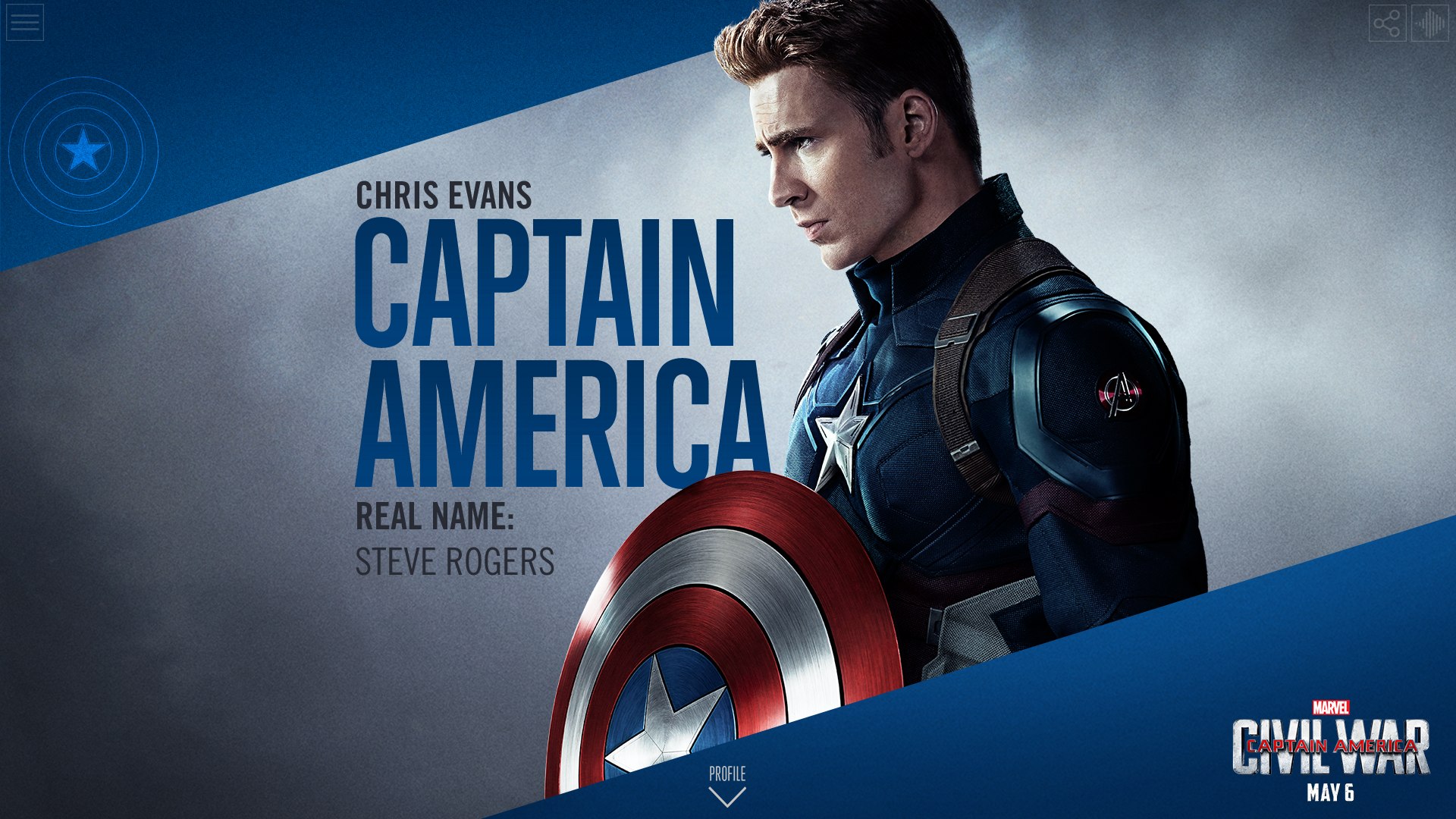 Captain America Desktop HD Wallpaper