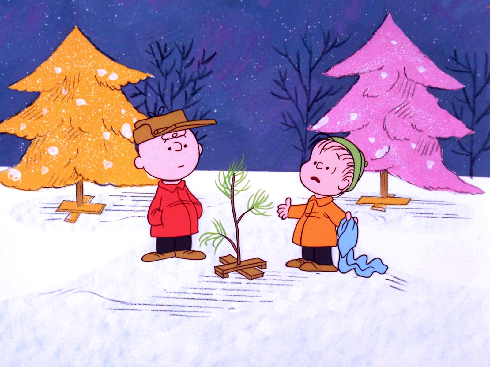 Charlie Brown Christmas Gif Tree