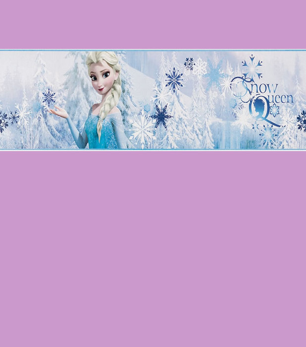 New Disney Frozen Snow Queen ELSA Wallpaper Border Self Adhesive Kids Bedroom 20