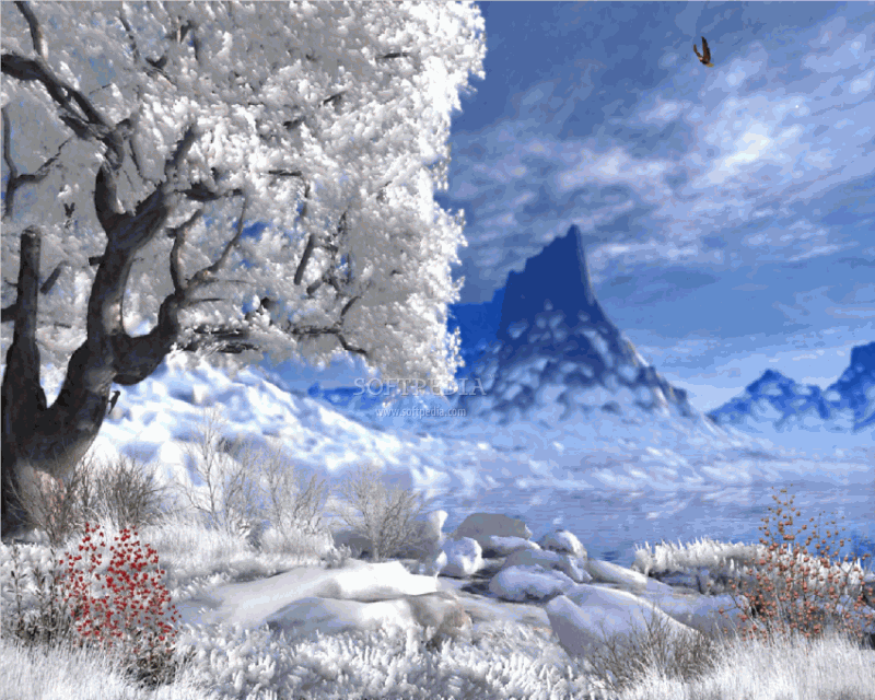 Progscreenshots Winter Lake Animated Wallpaper Screenshot Html