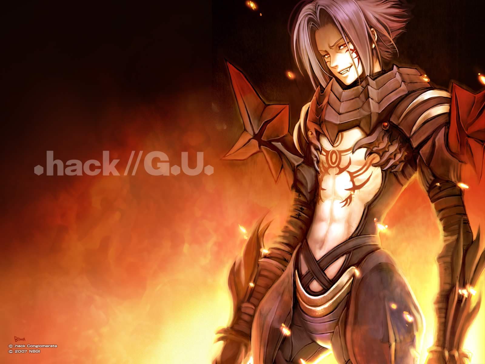 Hack Roots Haseo Favorite Animes Anime Dot Background