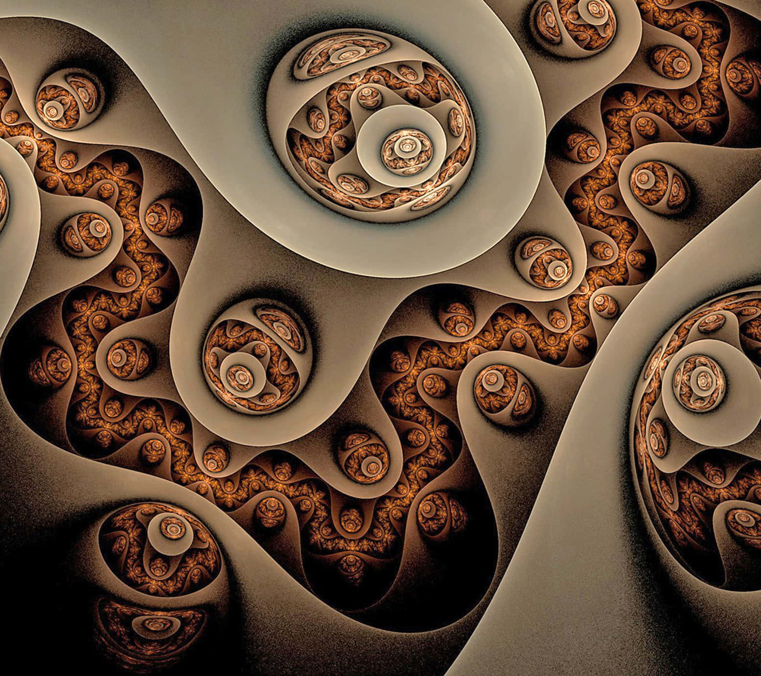 Bronze Background Wallpaper
