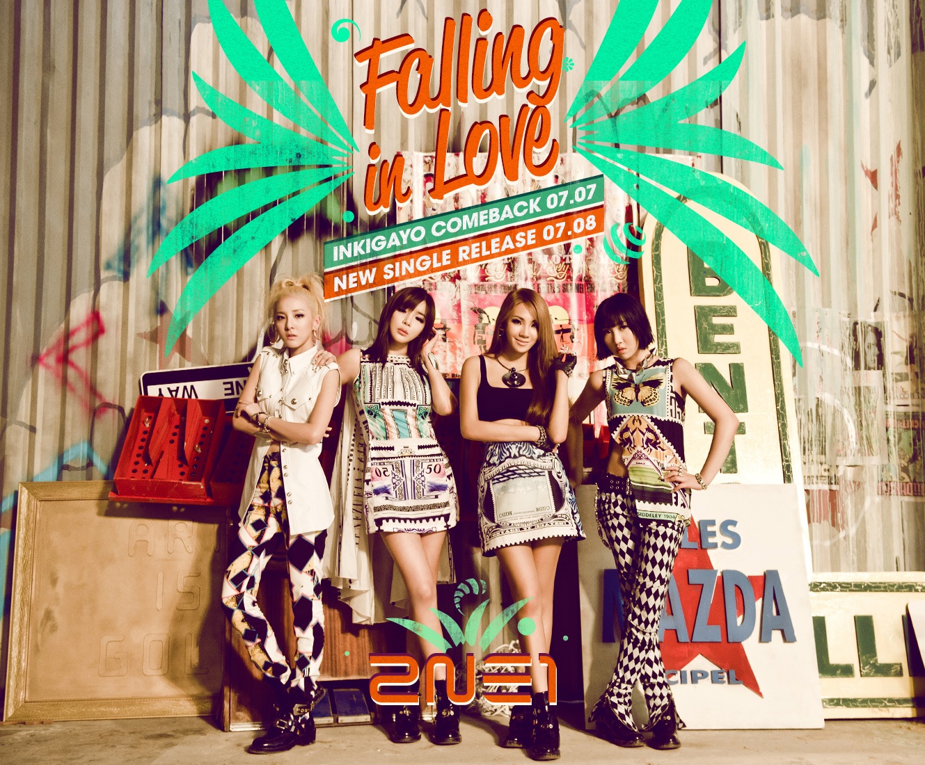 2ne1 Falling In Love Teaser