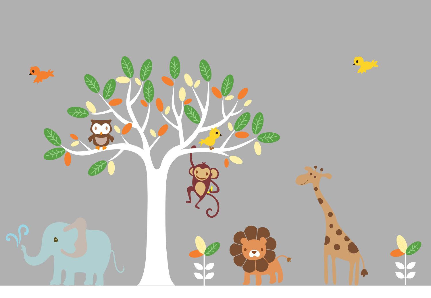 Animal Wallpaper for Nursery - WallpaperSafari