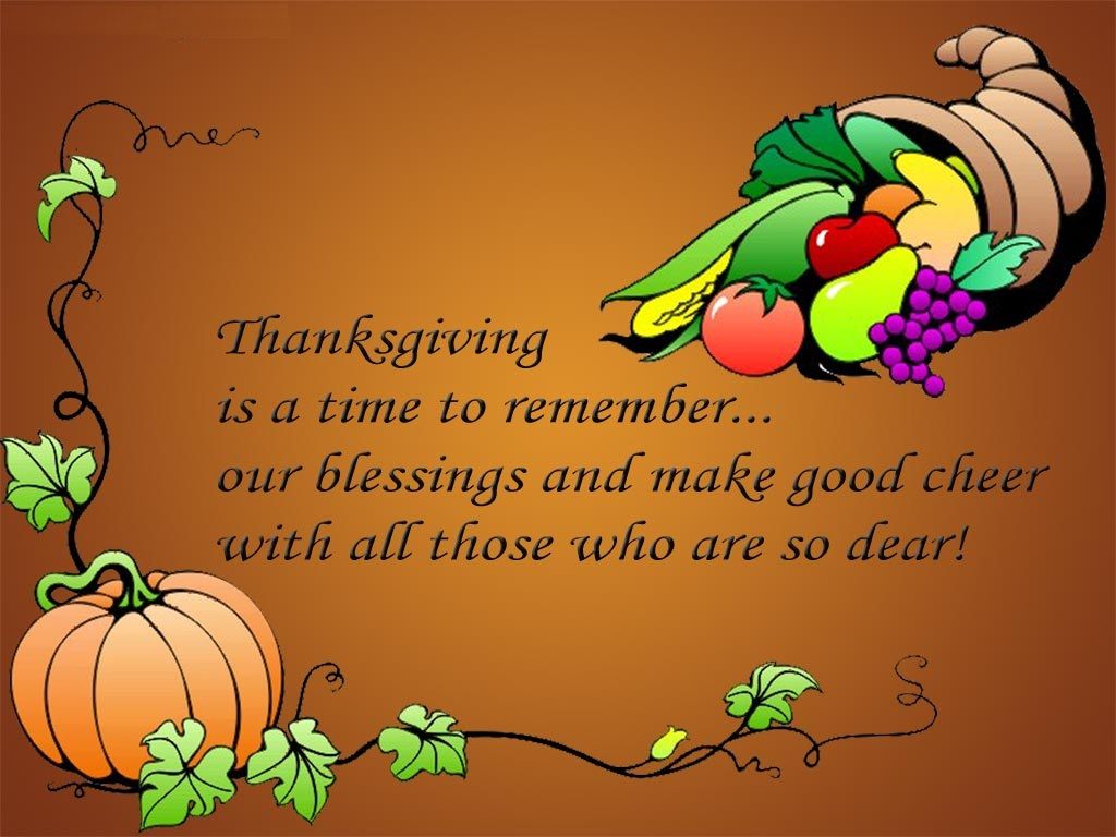 Thanksgiving Puter Background Wallpaper