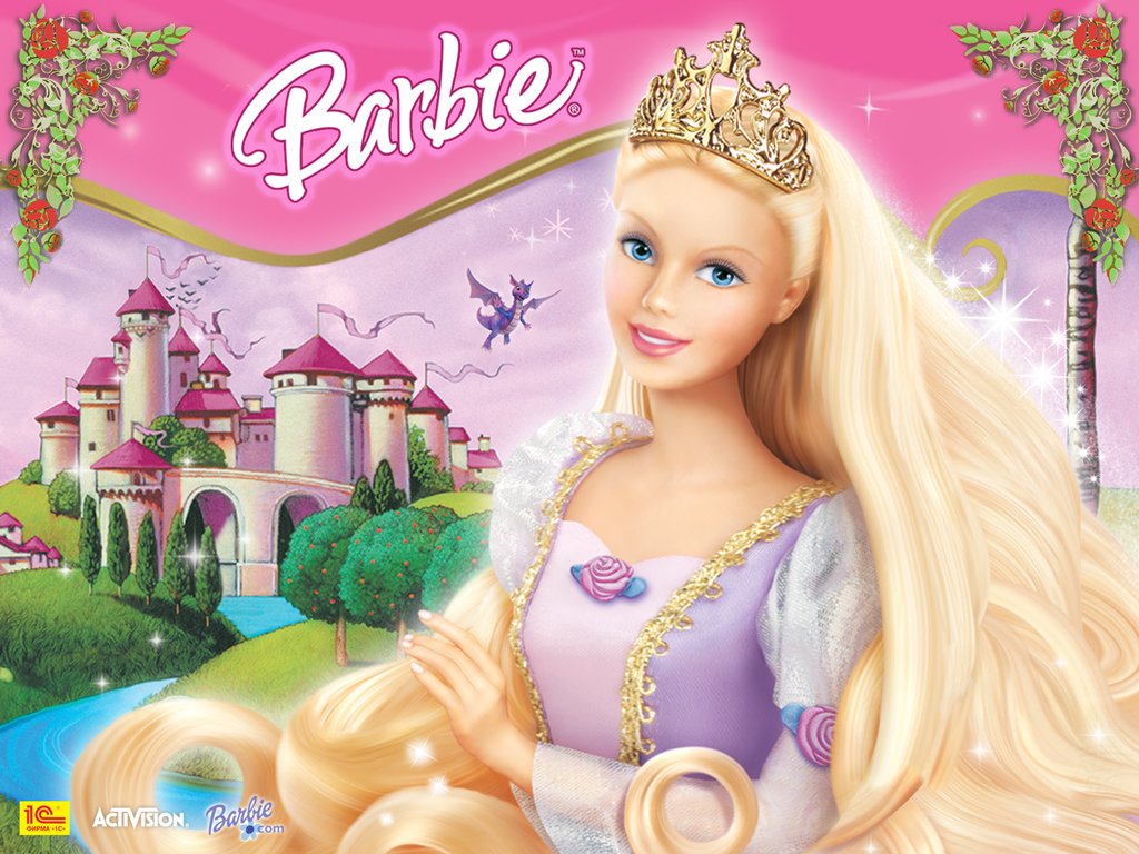 Barbie Princess in a fairytale land
