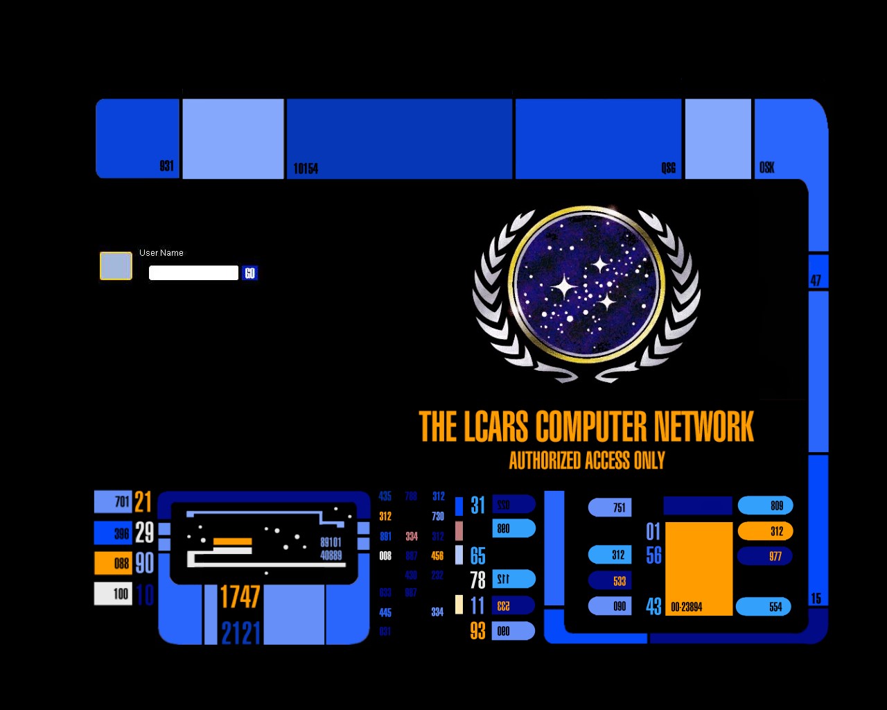 This Is A Star Trek Lcars Visual Style For Windows You Can Use It