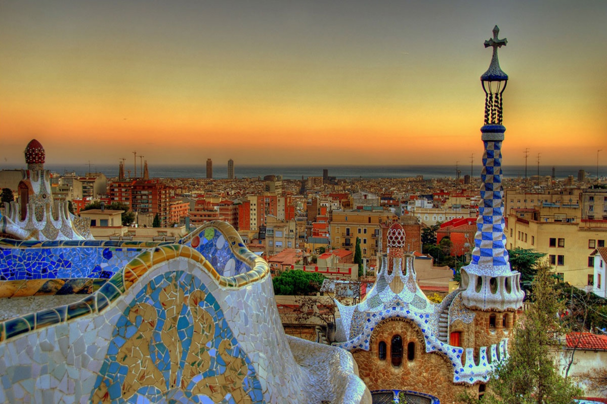 Barcelona Wallpaper City Background