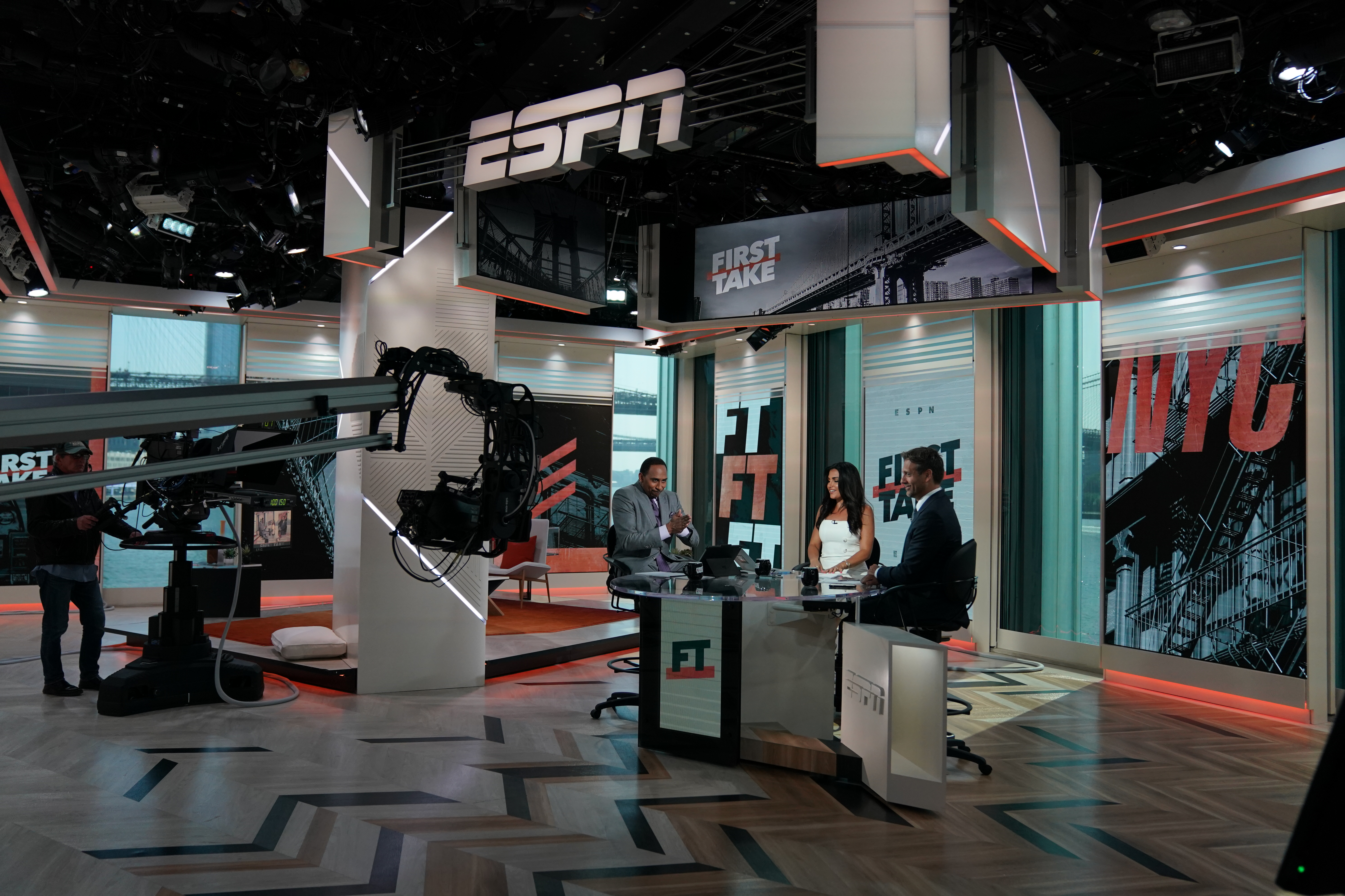 Espn S First Take Finds A New Home In Nyc South Street Seaport