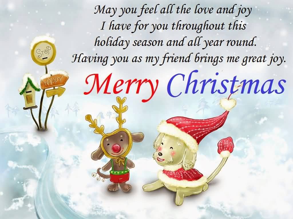 Christmas Quotes For Friends Image Picture Photo Wallpaper 05 1024x768