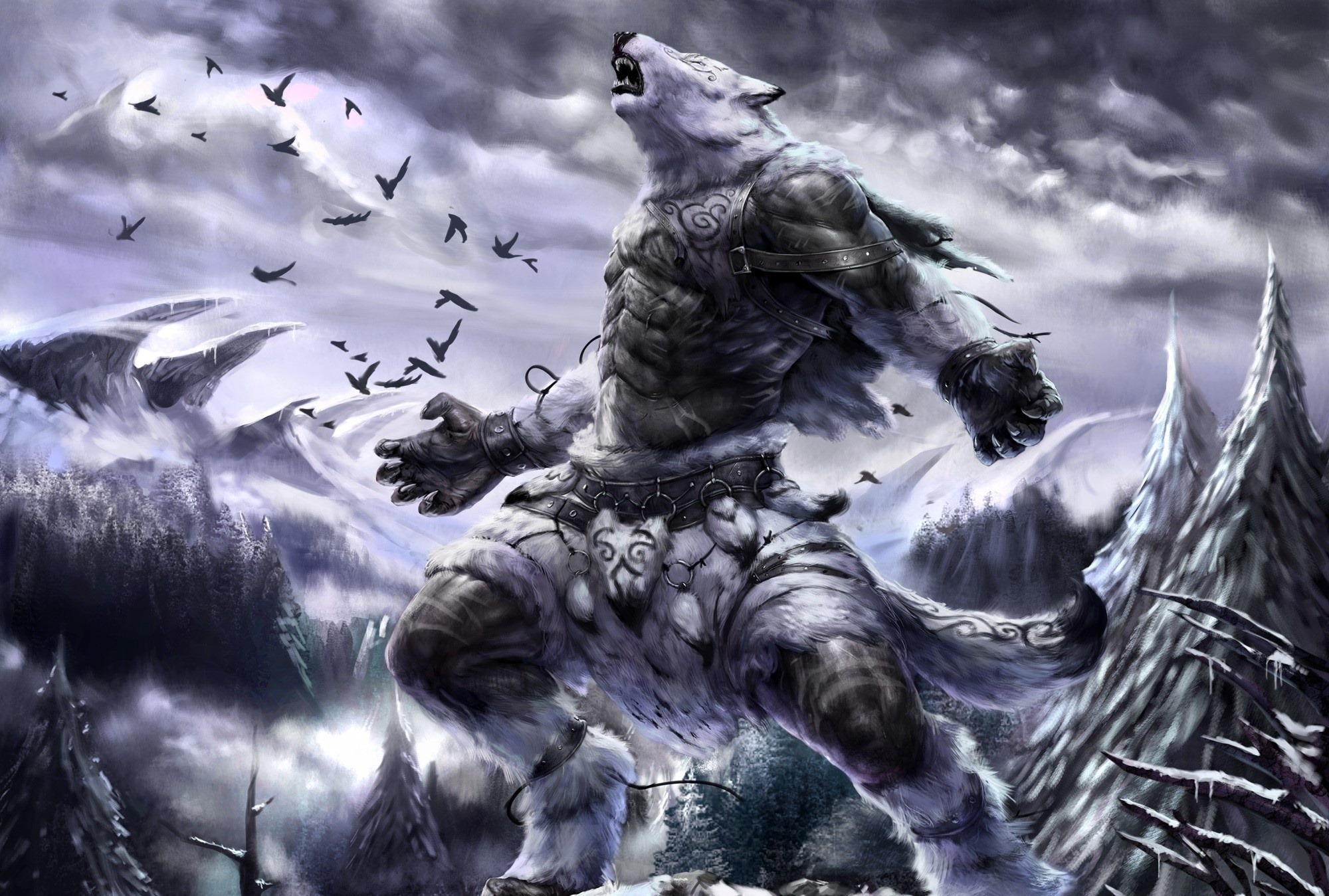 Of Warcraft Wolf Beast Wallpaper High Definition HD Games