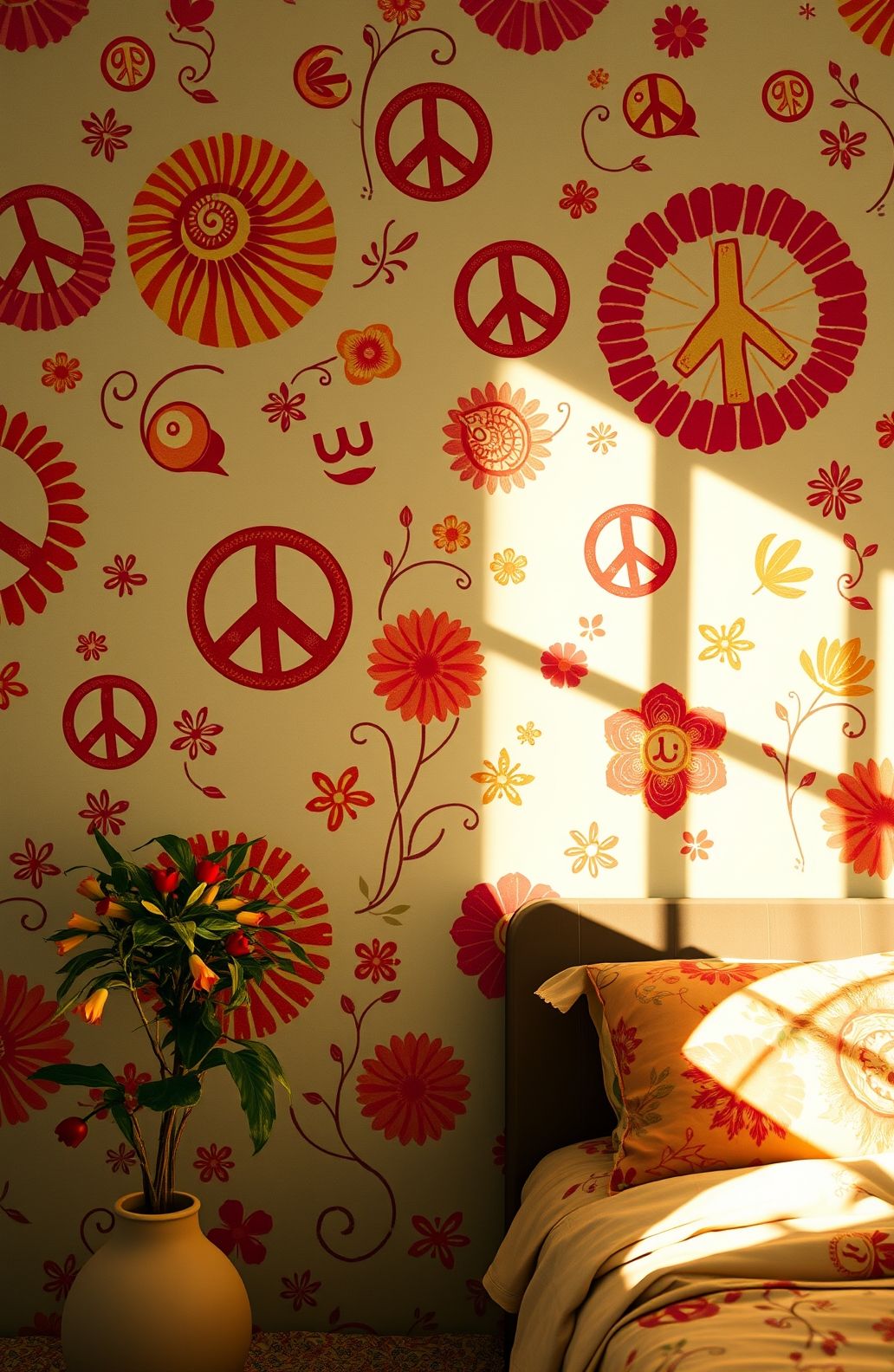 Vintage Hippie Aesthetic Wallpaper