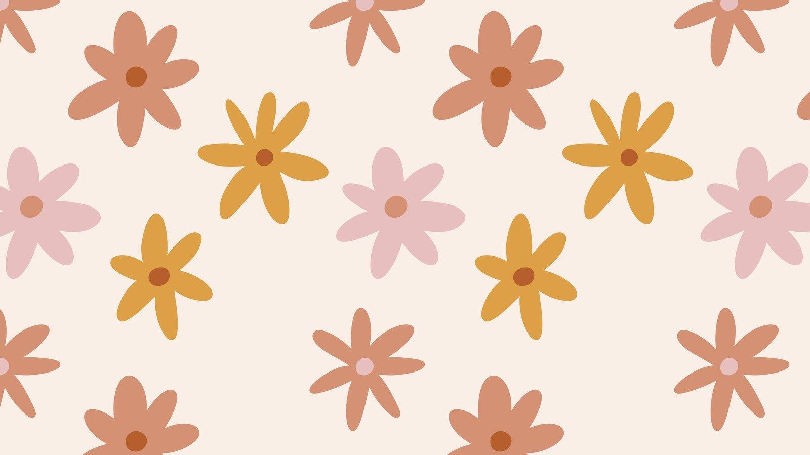 And Customizable Floral Desktop Wallpaper Templates