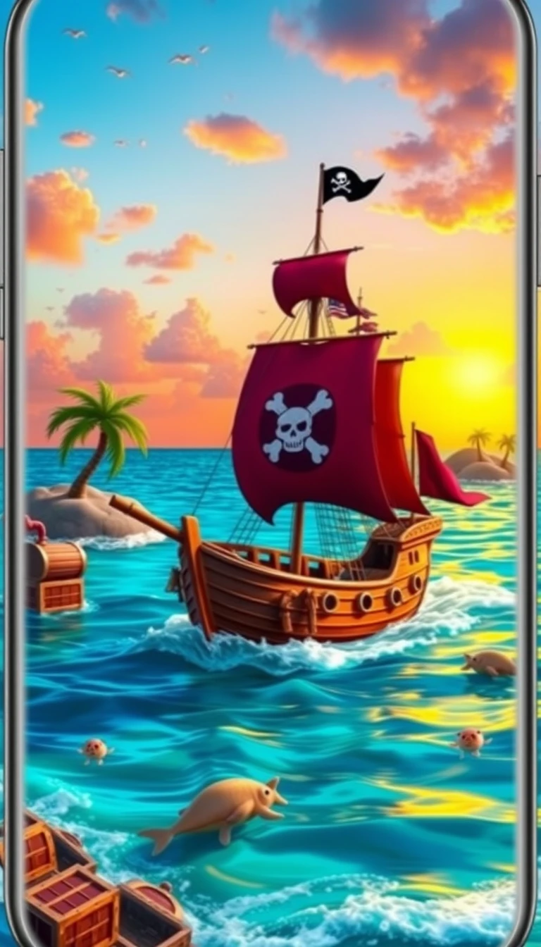 Pirate Phone Wallpaper