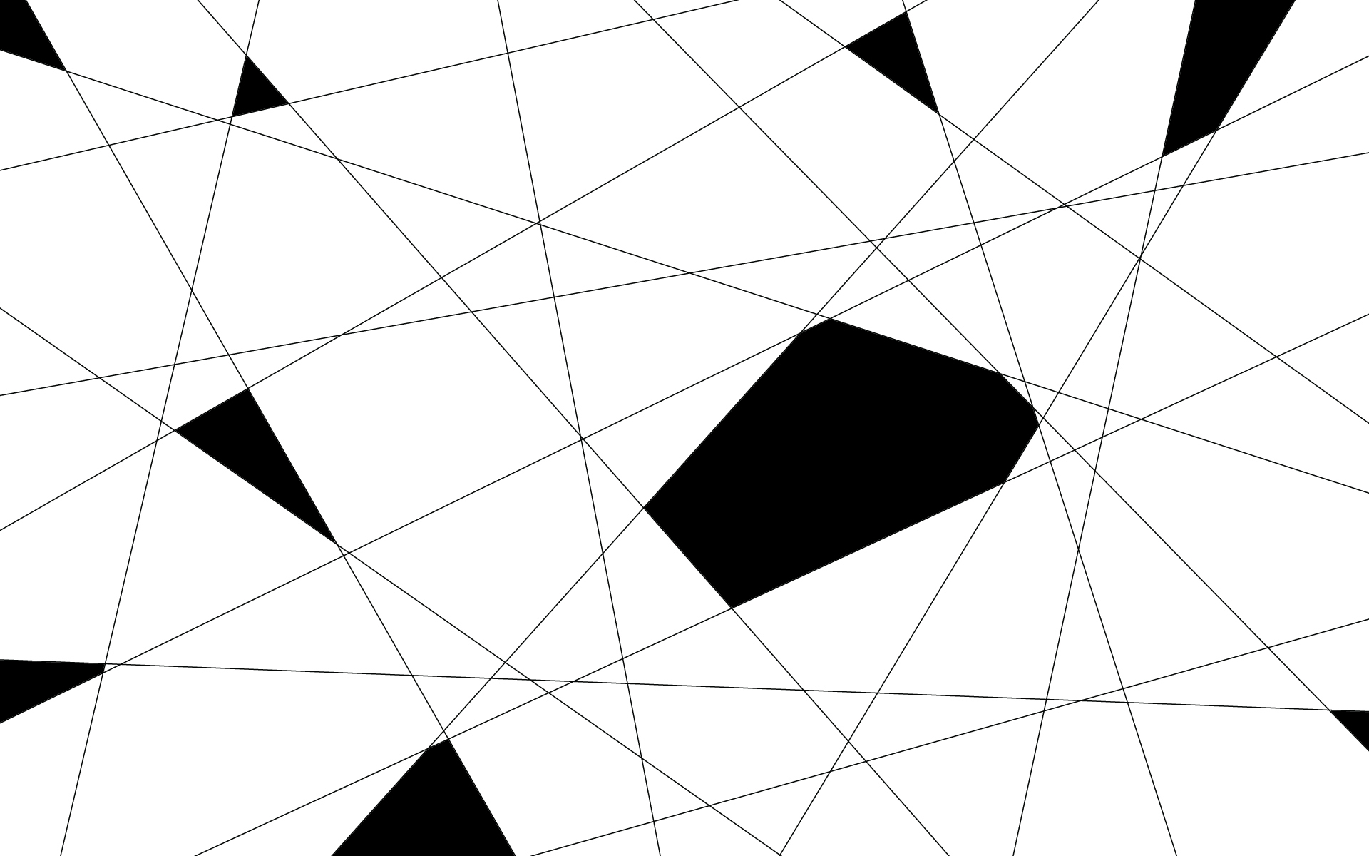 Desktop Geometric Wallpaper Black White Courage