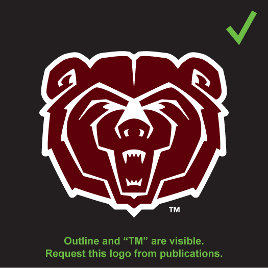 Bear Logos That Are Reproduced On A Black Background Require Special