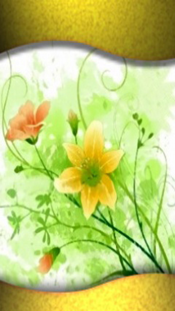 Cute Flowers Mobile Phone Wallpaper HD S