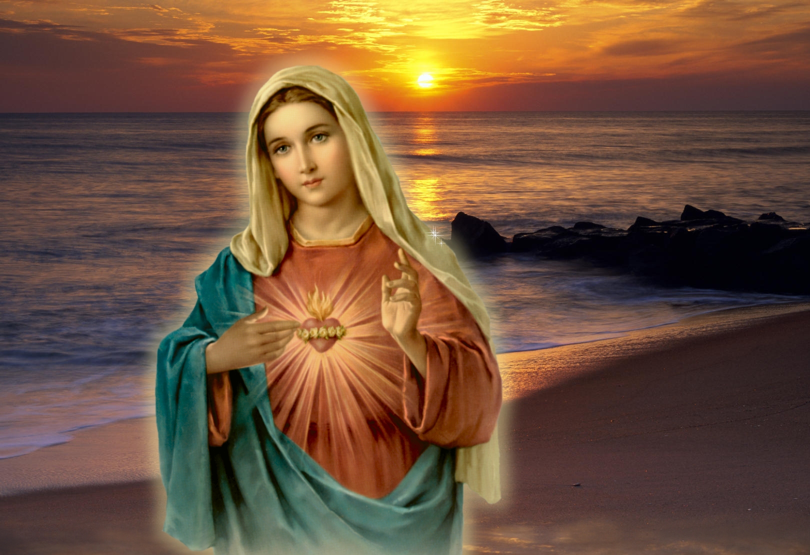 Pics For Mary Mother Of God Wallpaper