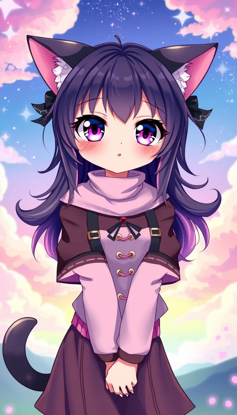 Anime Cat Girl Wallpaper