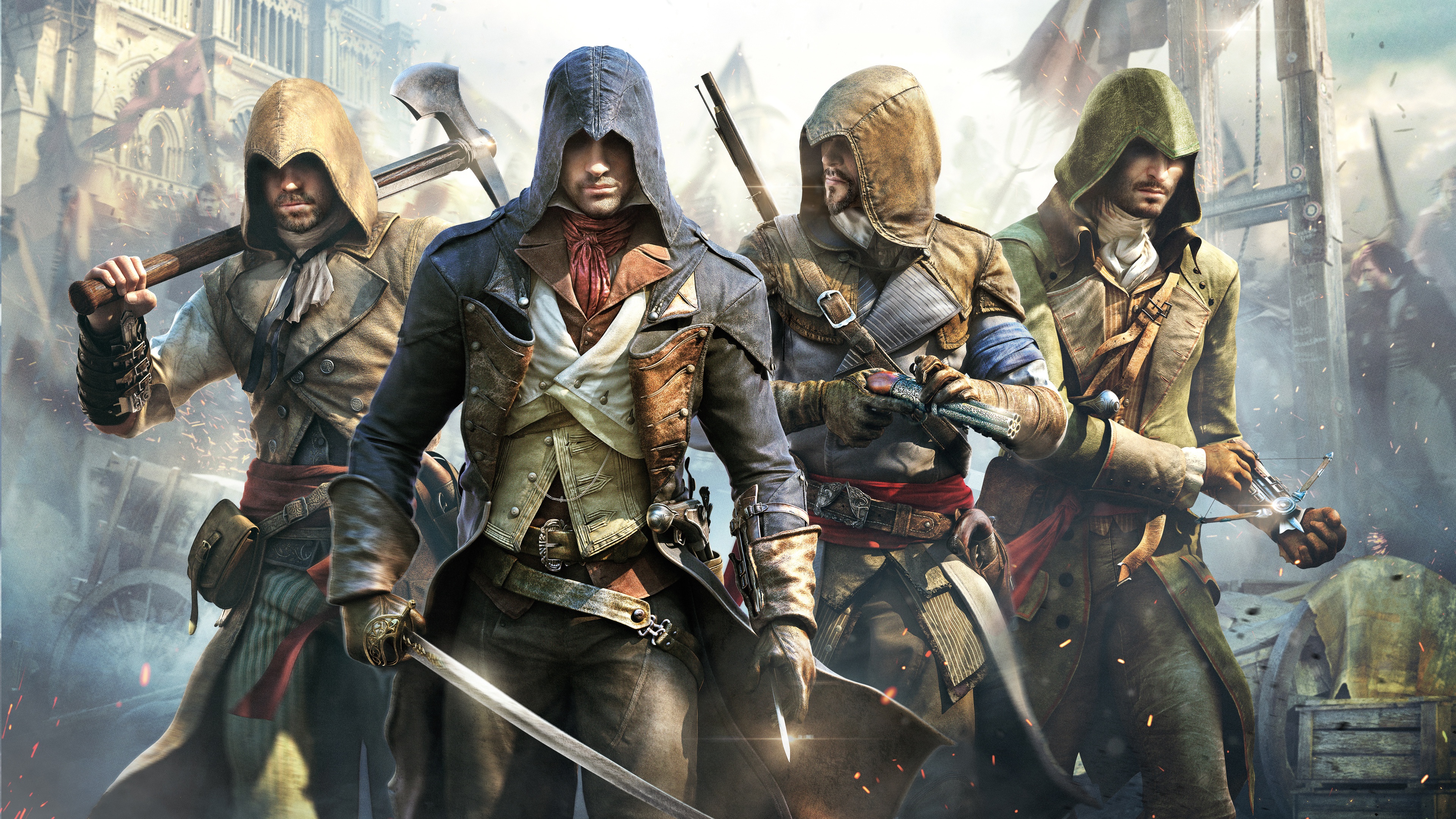 Assassin S Creed Unity Poster Wallpaper HD