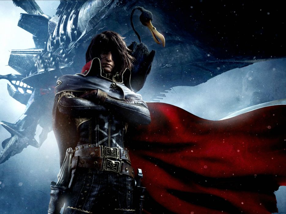 space pirate captain harlock english dubbed download