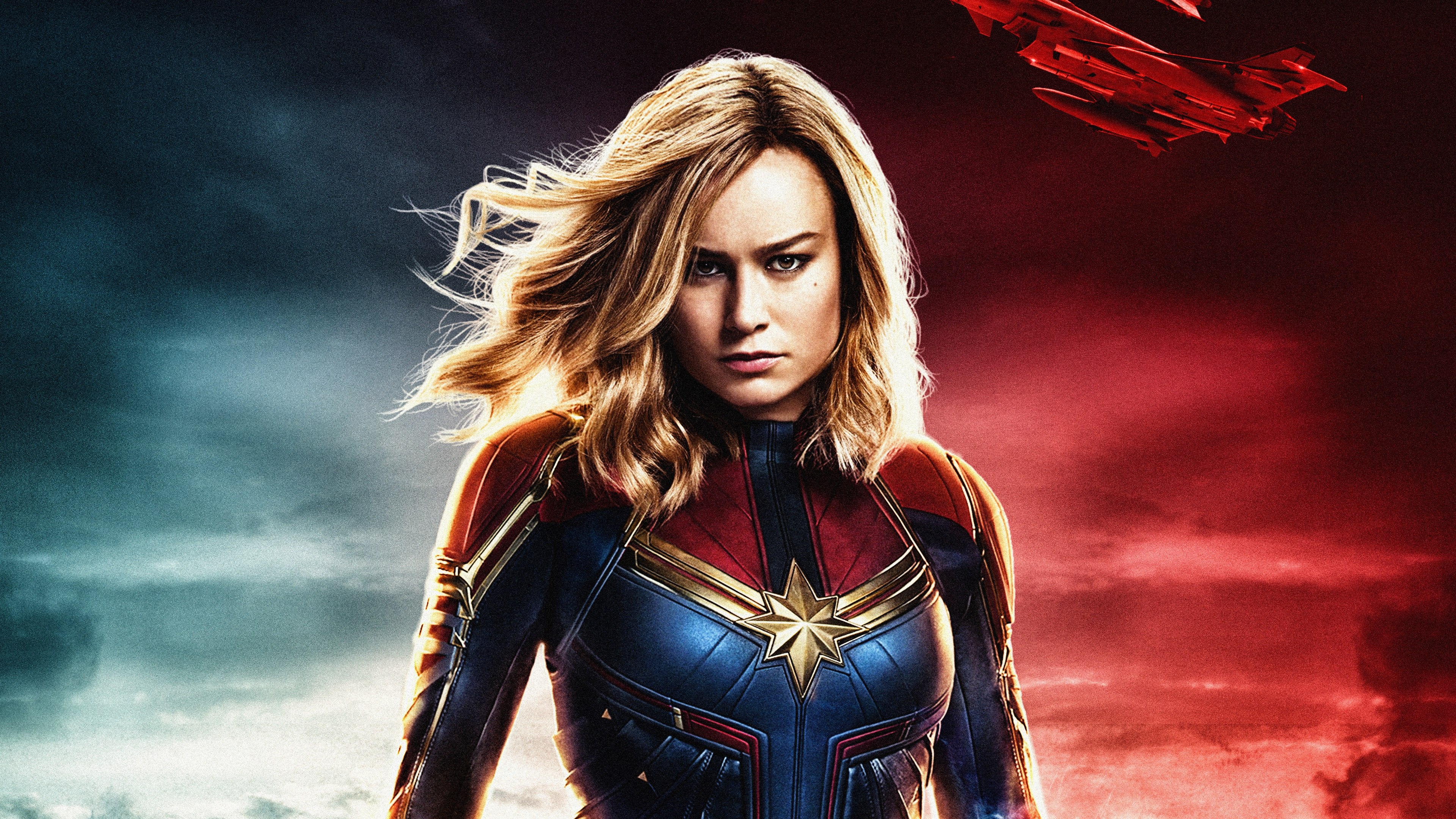 Free Download 4k Carol Danvers Captain Marvel Hd Background Images, Photos, Reviews
