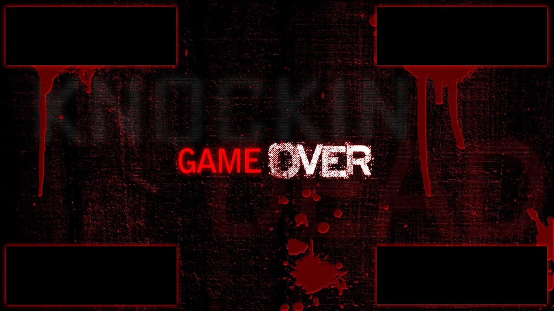  68 Game  Over  Wallpaper  on WallpaperSafari