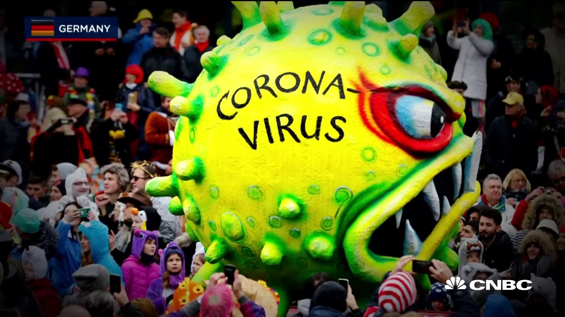 Dramatic Image Related To Coronavirus