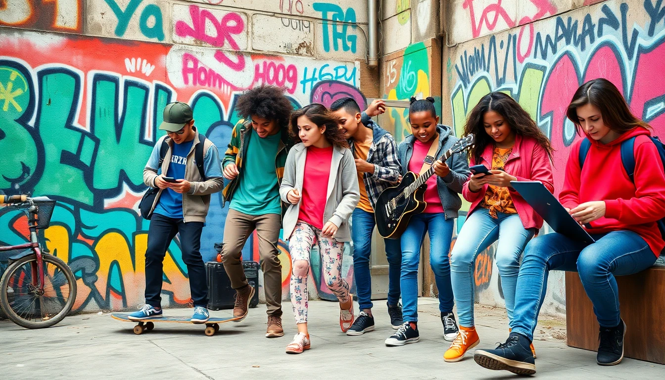 Teens In Times Wallpaper