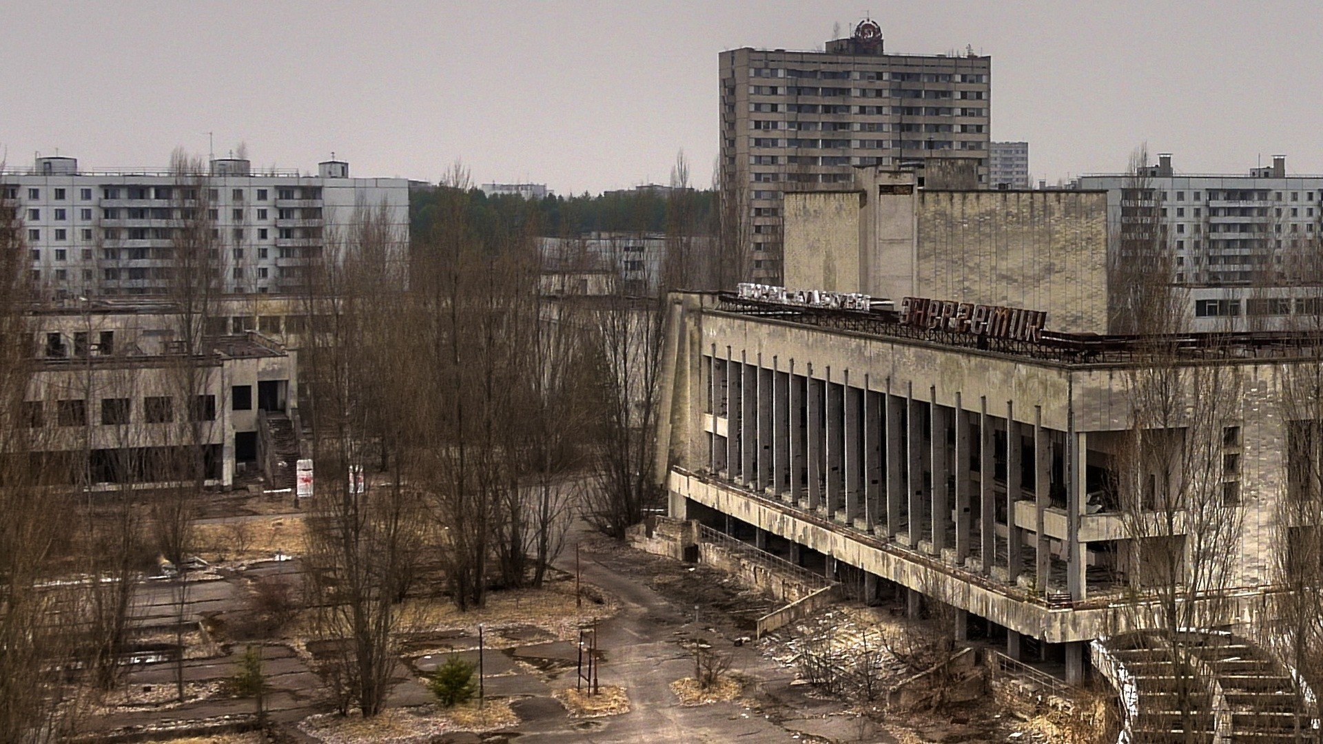 Pripyat The Ghost Town Ukraine Chernobyl Wallpaper