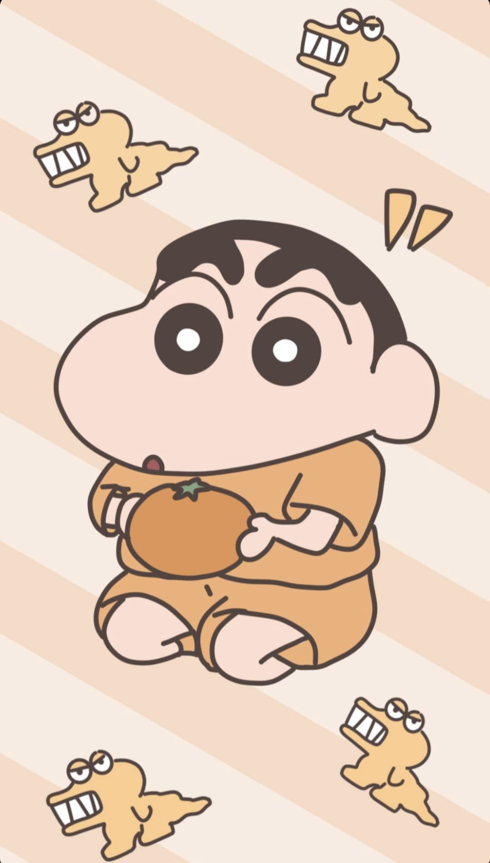 Wallpaper iPhone Aesthetic Sinchan Shin Chan