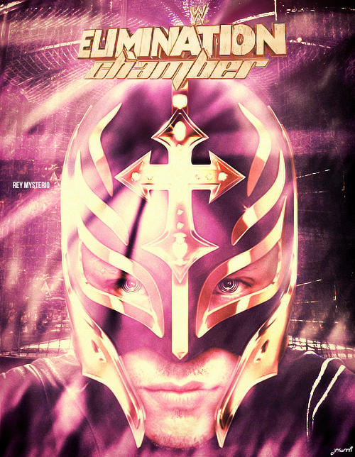 Elimination Chamber Poster Rey Mysterio By Jnsvmli On