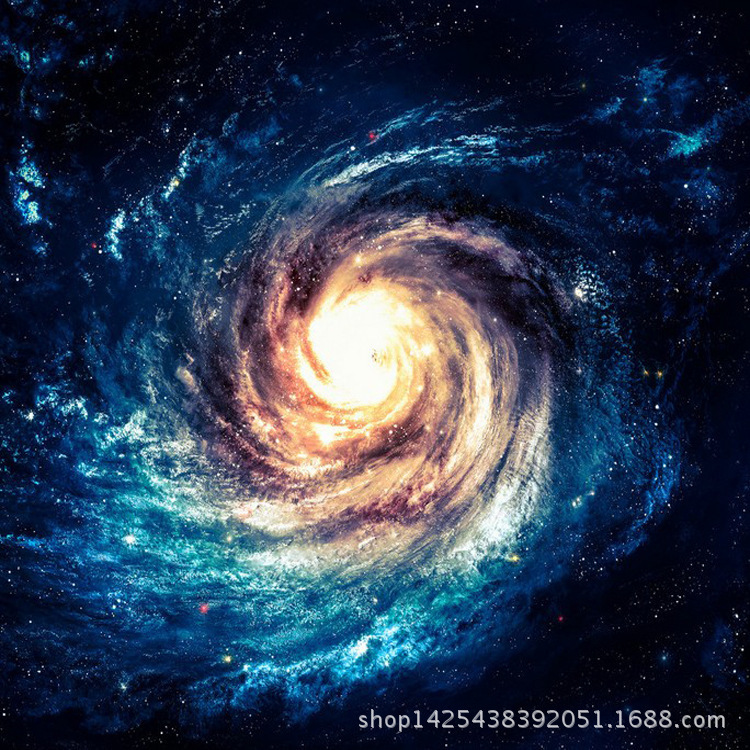  Galaxy stereoscopic 3D wallpaper Star Ceiling background wallpaper