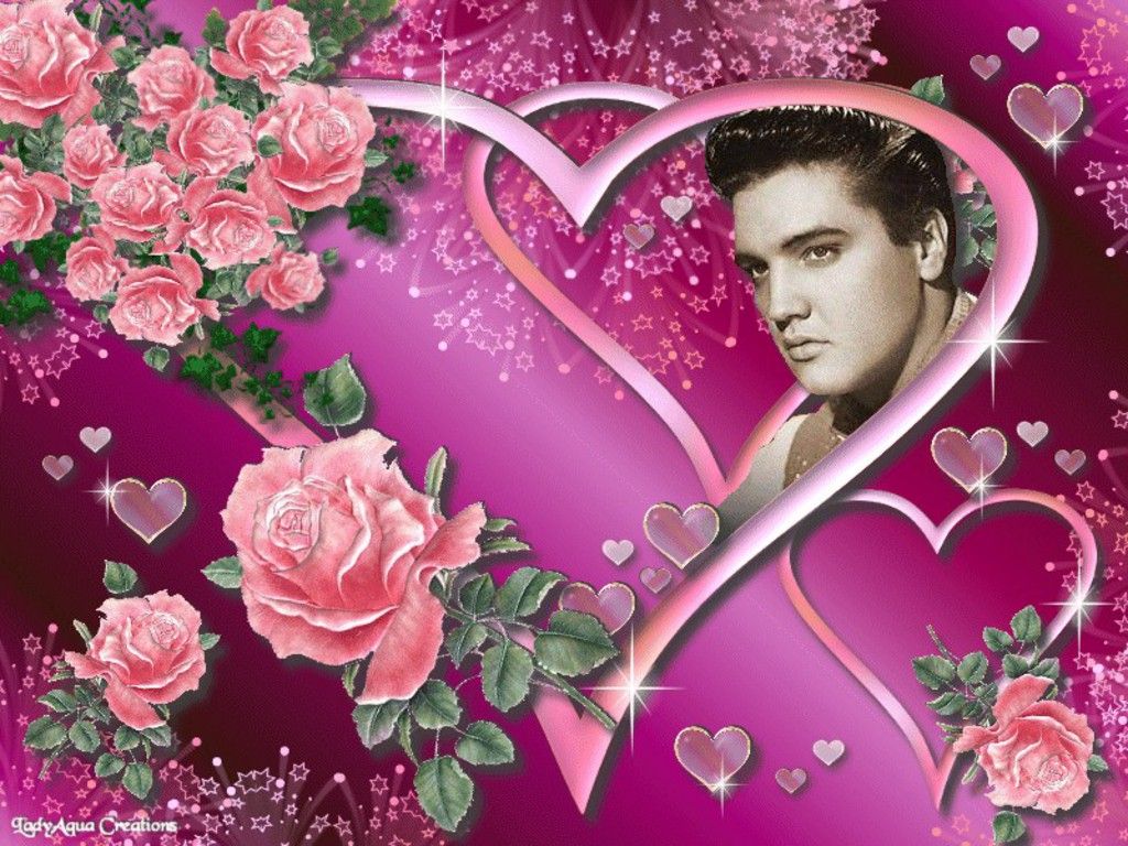Wallpaper Elvis In My Heart